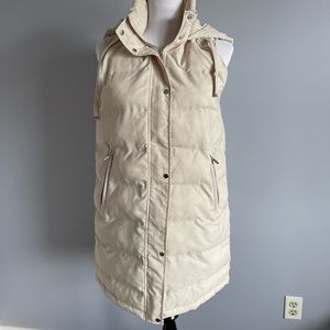 Zara Long Puffy Vest